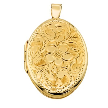 9ct gold Birmingham 1968 Vintage Locket